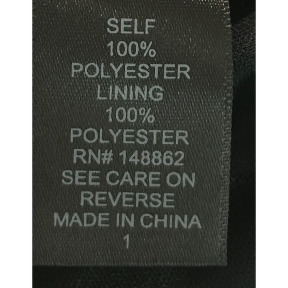 Torrid Shift Dress 1X Knee Length Black Choker Neck Back Keyhole Witchy Party - Picture 9 of 11